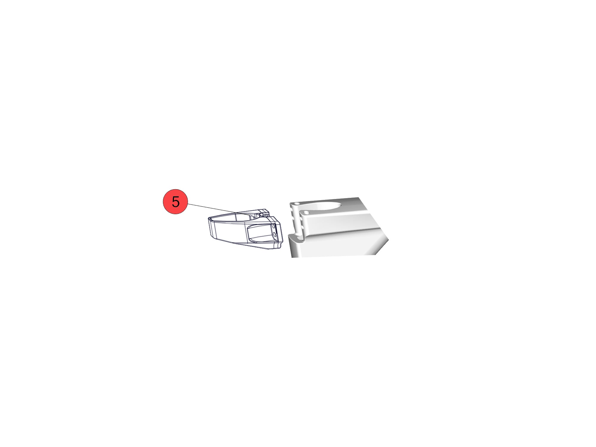 BMC Spare Parts | Seatpost Clamp Rear 