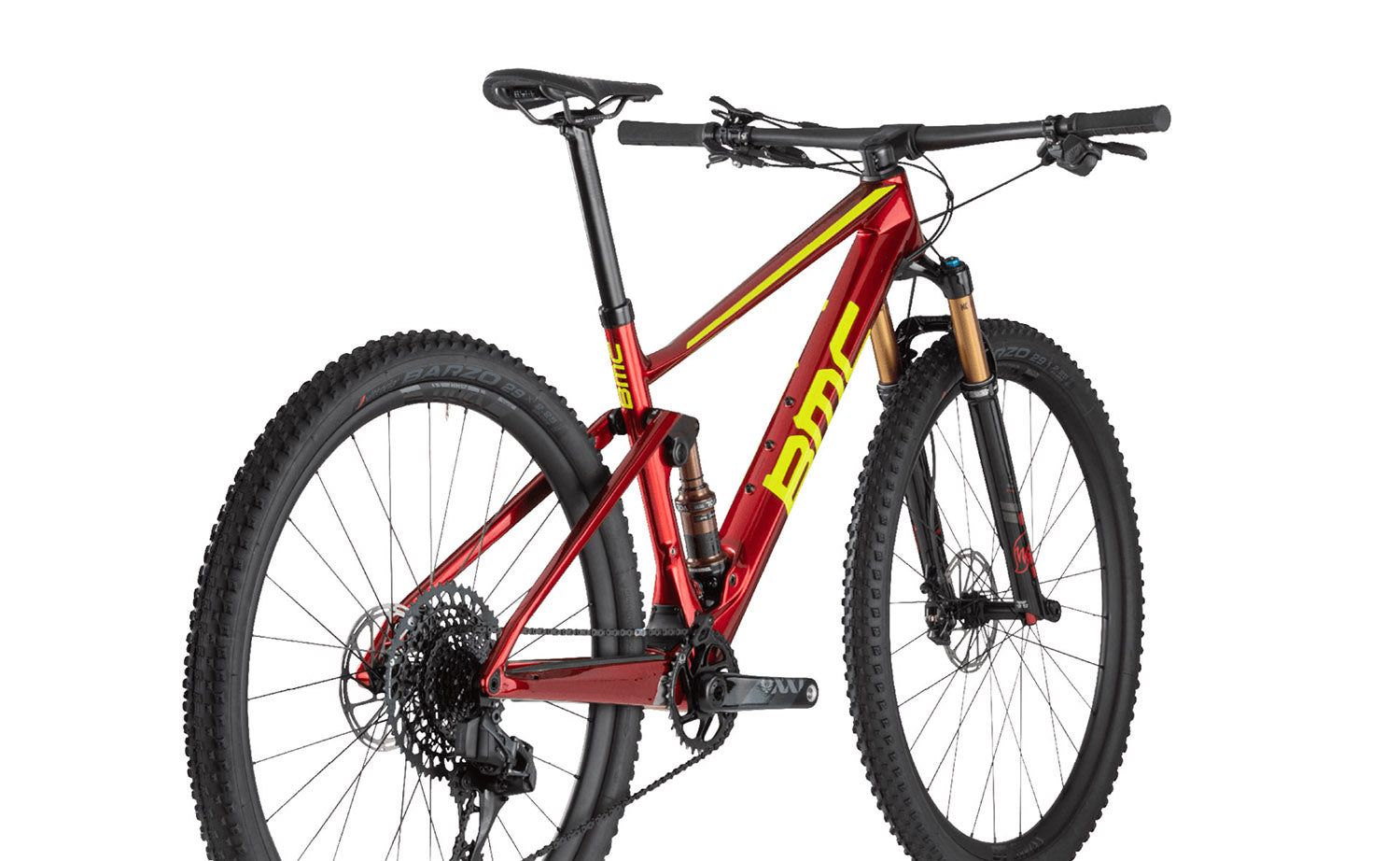 BMC Bikes | Fourstroke 01 ONE RED / GREEN