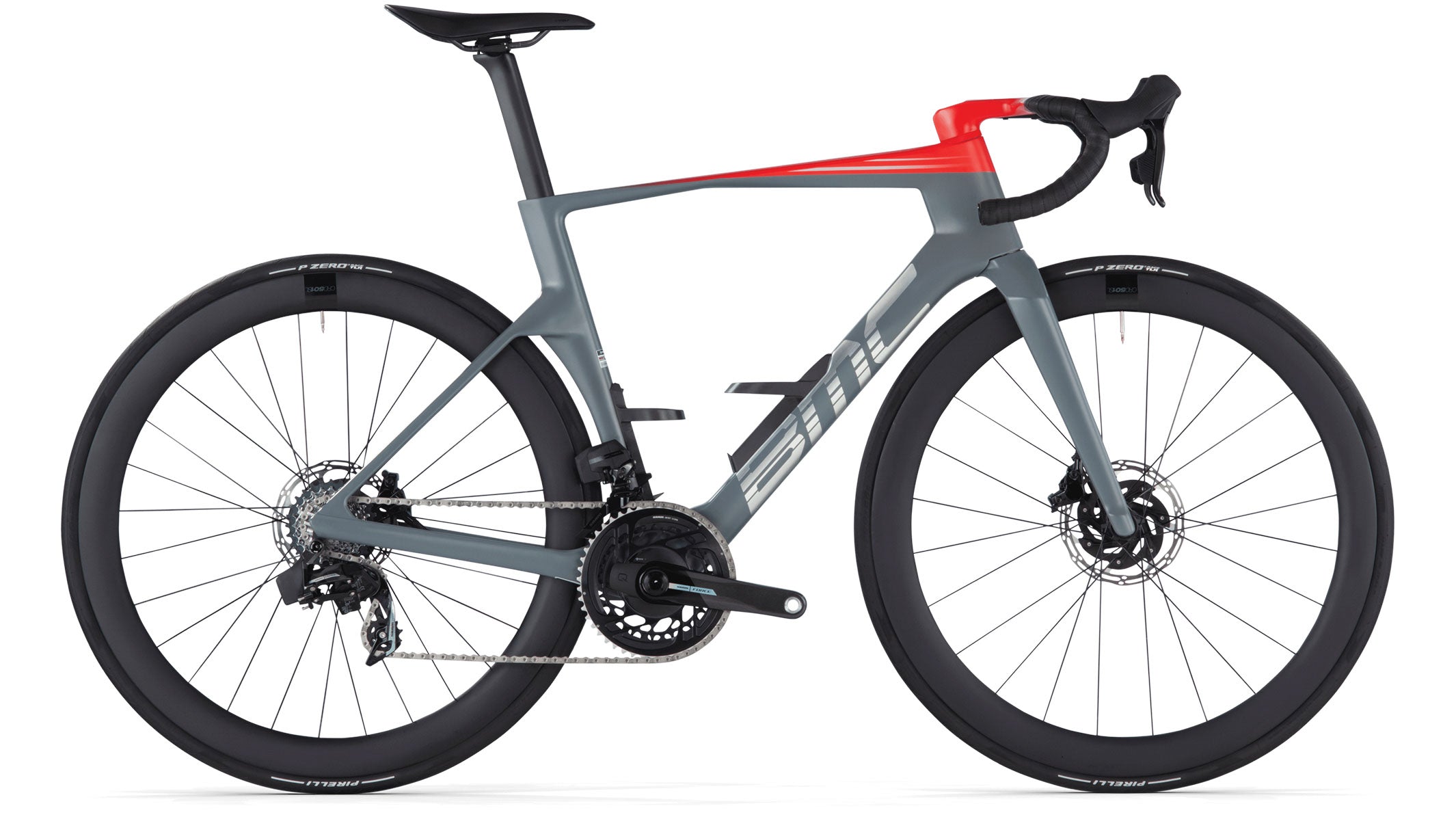 BMC Bikes | Teammachine R 01 THREE IRON GREY / NEON RED